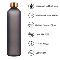 Eco-Friendly Reusable Water Bottle - 1000ml Leakproof PC