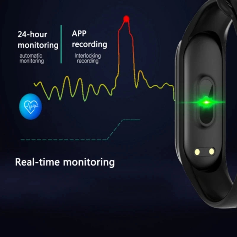 Waterproof Bluetooth Pedometer Smartwatch