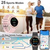 Waterproof Bluetooth Smart Watch for Women - Multi-Function Fitness & Communication Watch