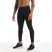 Men's Super Cool Compression Tights - Full Length Running Leggings