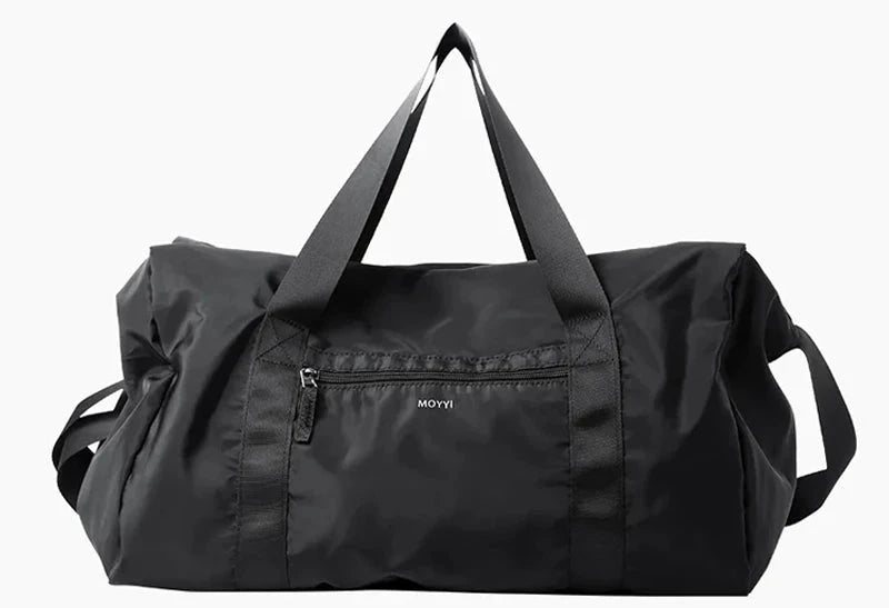 Expandable Denim Training Duffle