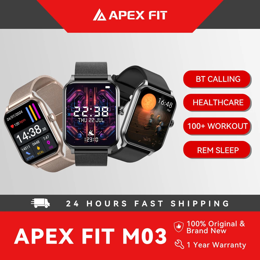 Womens IP68 Fitness Smartwatch