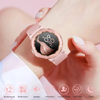 Waterproof Bluetooth Smart Watch for Women - Multi-Function Fitness & Communication Watch