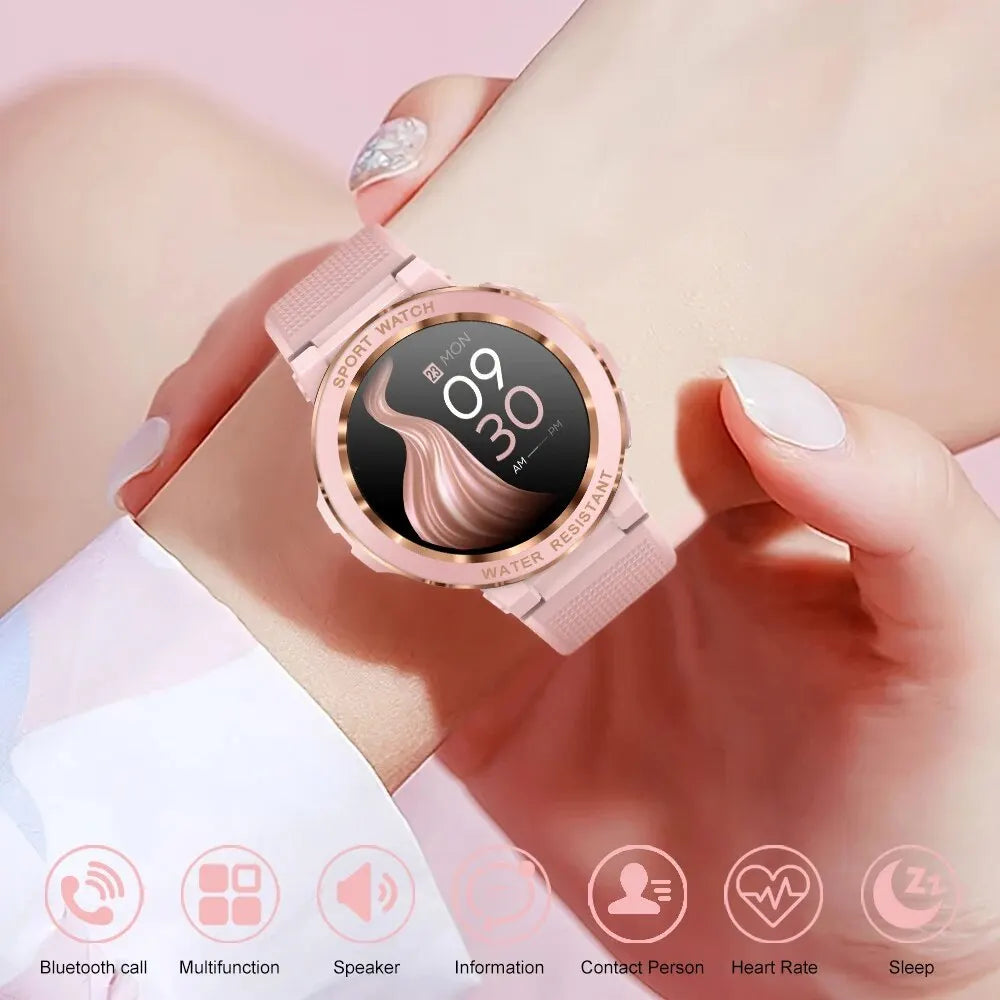 Womens Waterproof Bluetooth Smartwatch