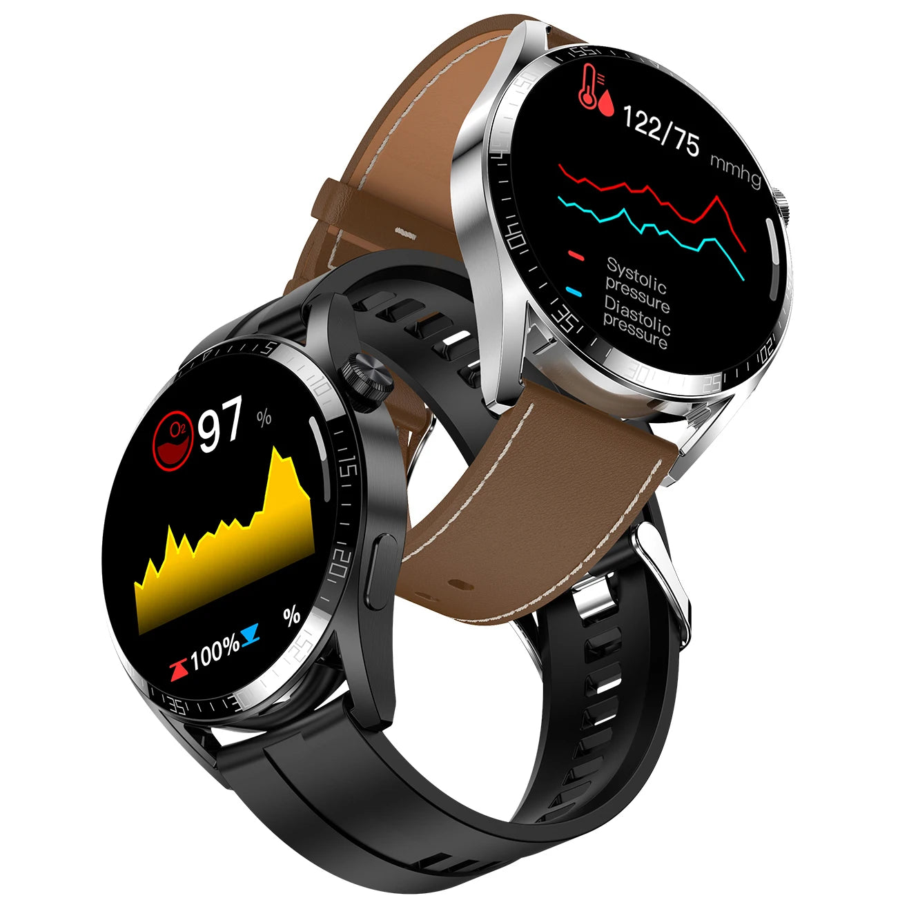 IP68 Waterproof Fitness Smartwatch
