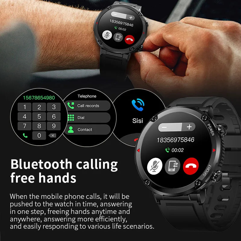 Full Touchscreen Bluetooth Sports Watch