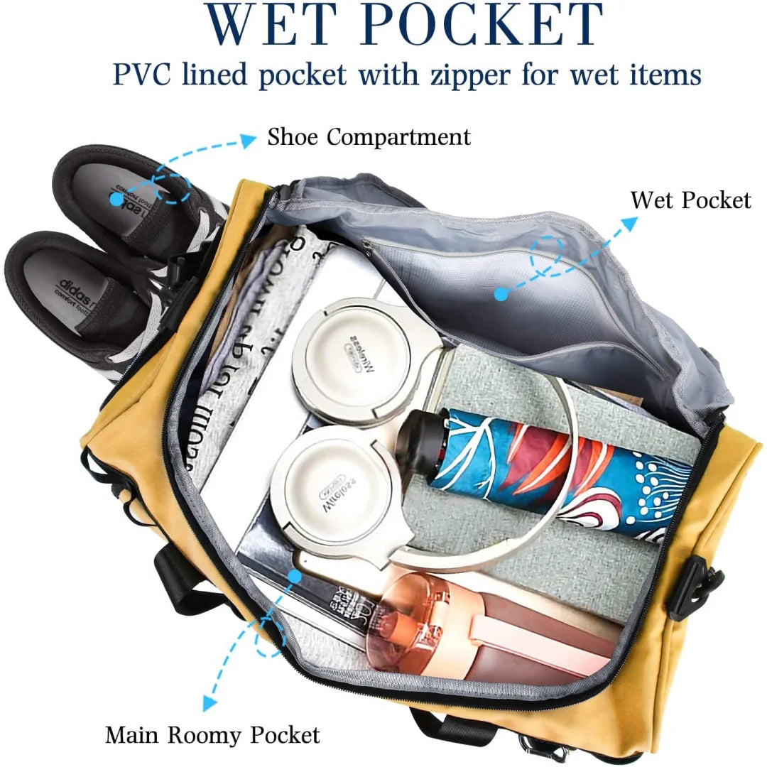 Convertible Two-Style Gym Duffle