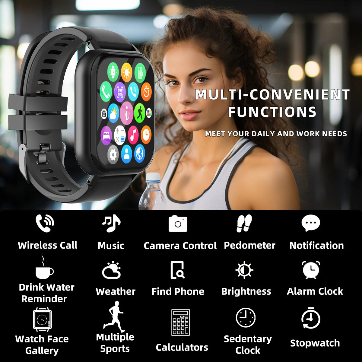 Steel Band Activity Smartwatch