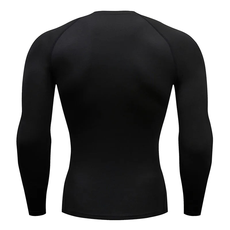 Breathable Long-Sleeve Compression Shirt