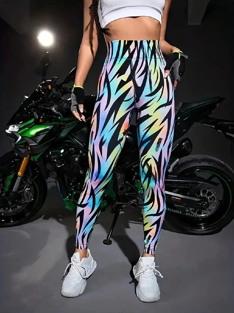 Quick-Dry High-Waist Fitness Leggings