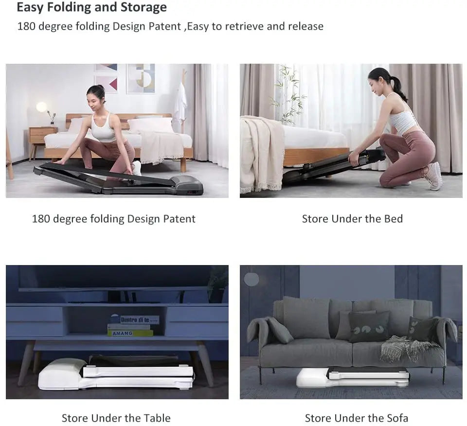 Compact Foldable Walking Treadmill