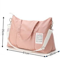 Durable Polyester Sports Gym Bag - 51" Business & Travel Duffle
