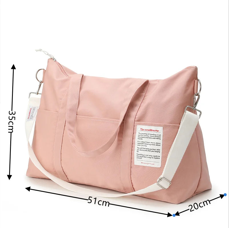 Large Polyester Travel Gym Bag
