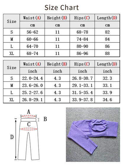 Seamless Long Sleeve Compression Workout Top with Thumb Hole