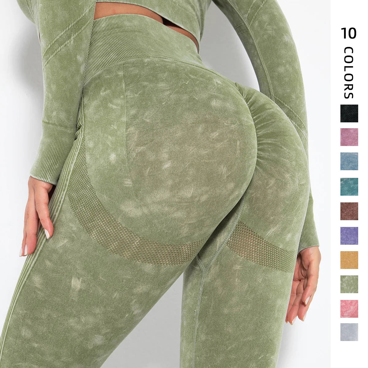 Velvet Seamless Yoga Leggings