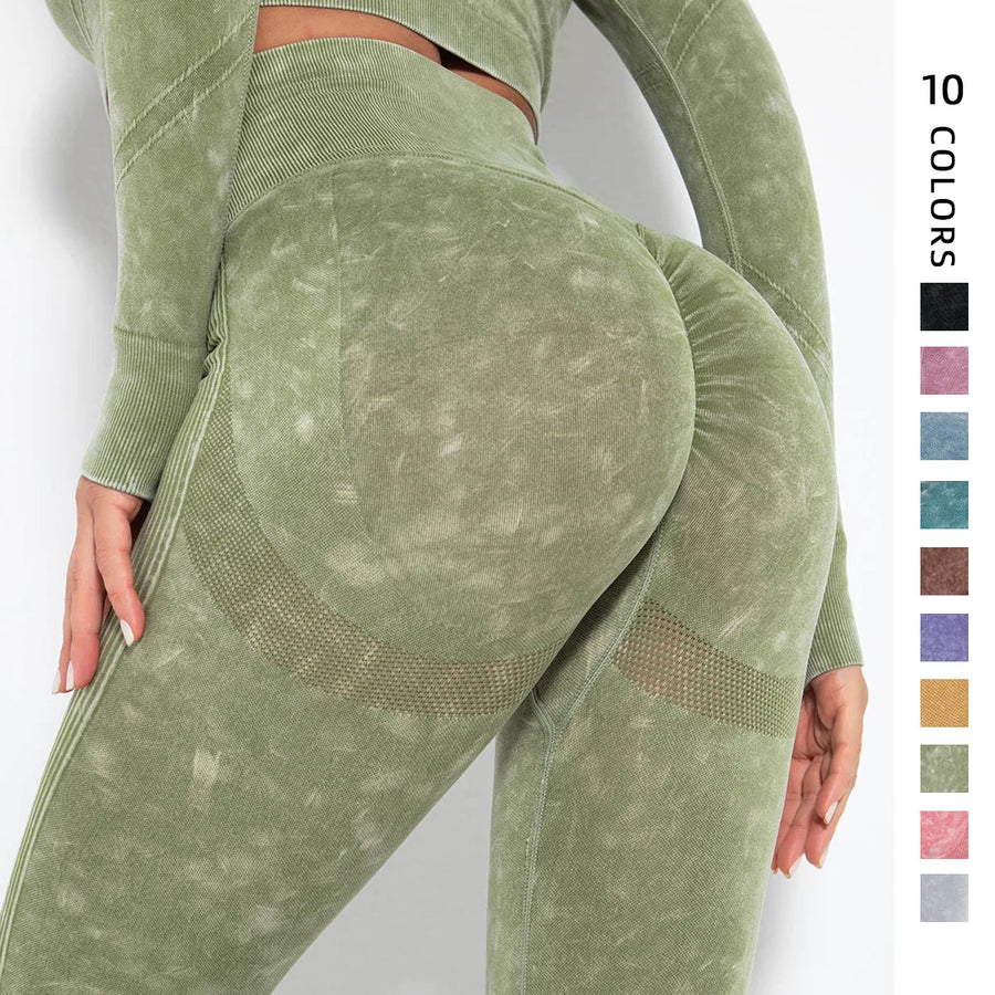 Velvet Seamless Yoga Leggings