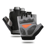 Breathable Half Finger Gym Gloves - Premium Nylon Training Gloves for Cycling & Fitness
