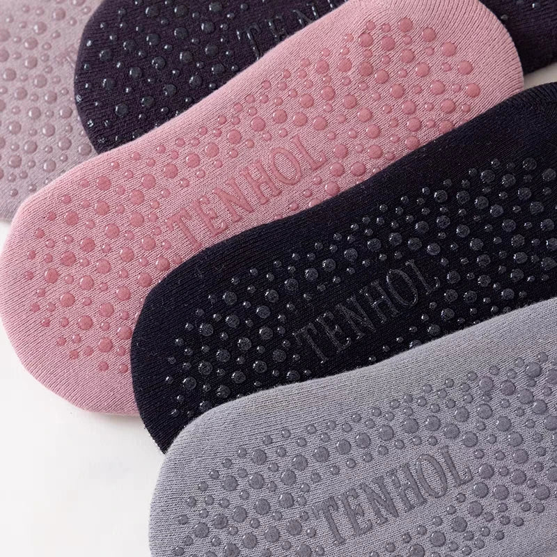 Anti Slip Yoga Grip Socks