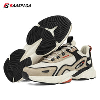 Men's Leather Casual Running Shoes - Advanced Performance Sneakers