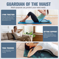 Magnetotherapy Back Stretcher - Multi-Level Adjustable Lumbar Support