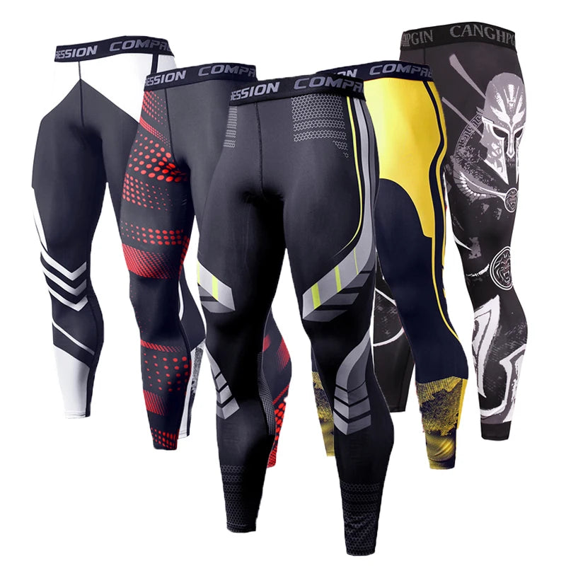 Printed CrossFit Compression Tights