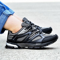 Men's Big Size Running Shoes - Free Flexible Air Mesh Sneakers