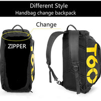 Compact Waterproof Terylene Gym Bag - 20-35L Capacity