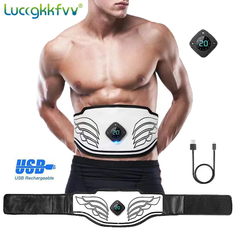 LCD EMS Abdominal Trainer