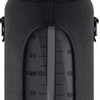 Half Gallon Water Bottle - 64oz Motivational Sports Water Jug for Fitness & Hydration