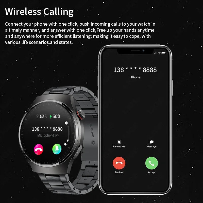 LIGE ECG Heart Monitor Smartwatch