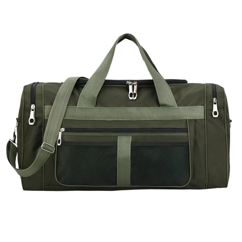 Large Capacity Polyester Training Bag - Unisex Sports Duffle