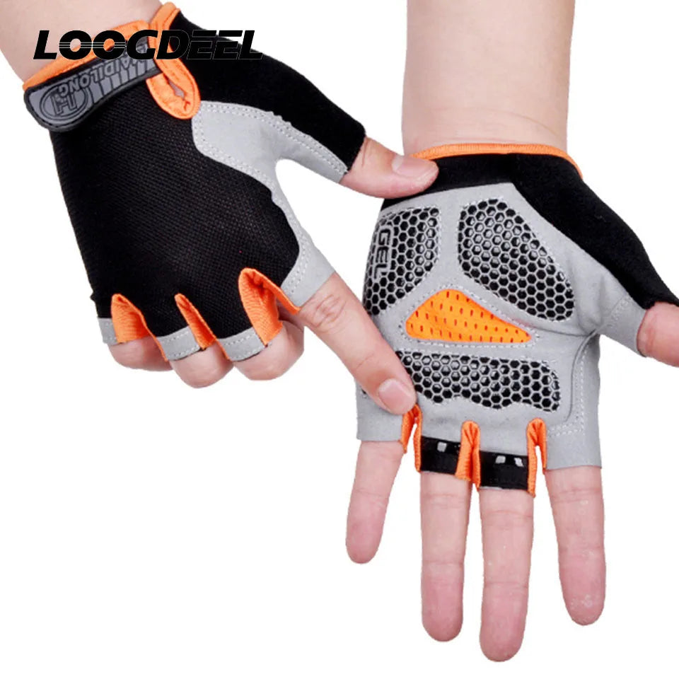 Anti Slip Microfiber Fitness Gloves