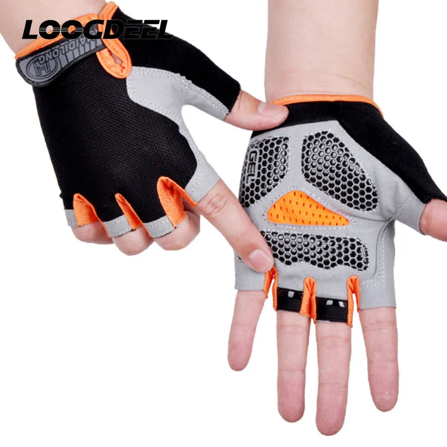 Anti Slip Microfiber Fitness Gloves