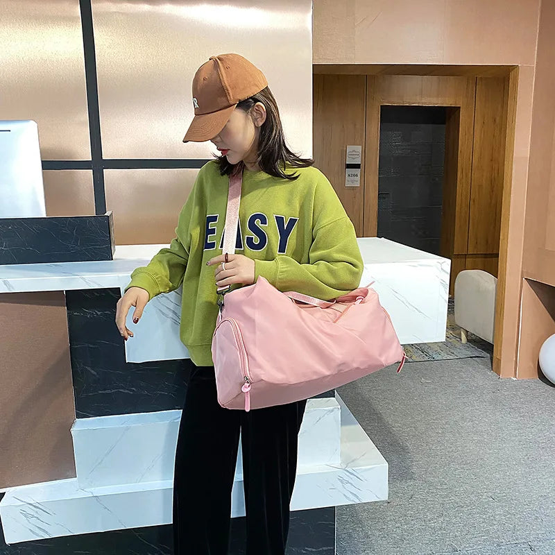 Multifunction Nylon Travel Duffle
