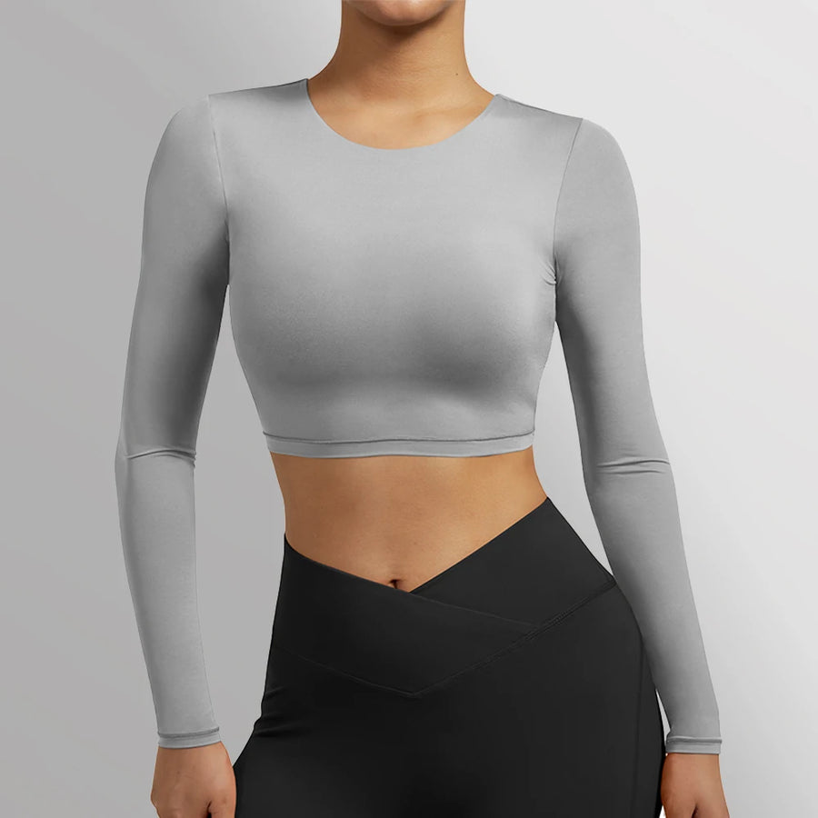 Backless Quick-Dry Workout Top
