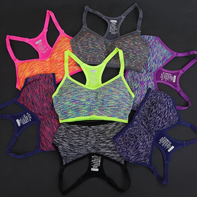 Adjustable Seamless Sports Bra