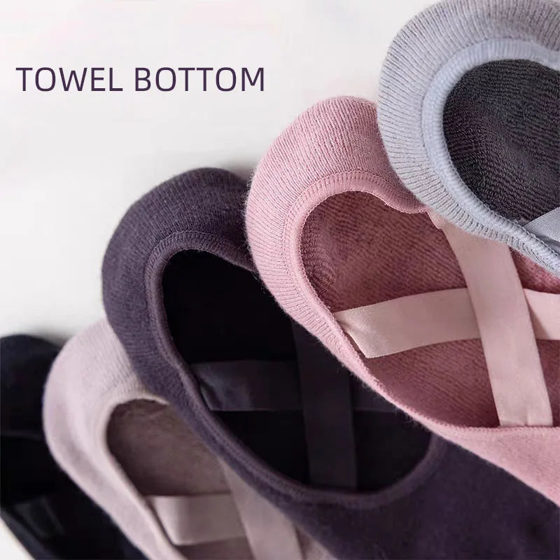 Anti Slip Yoga Grip Socks