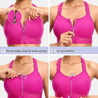 Adjustable Strap Padded Sports Bra