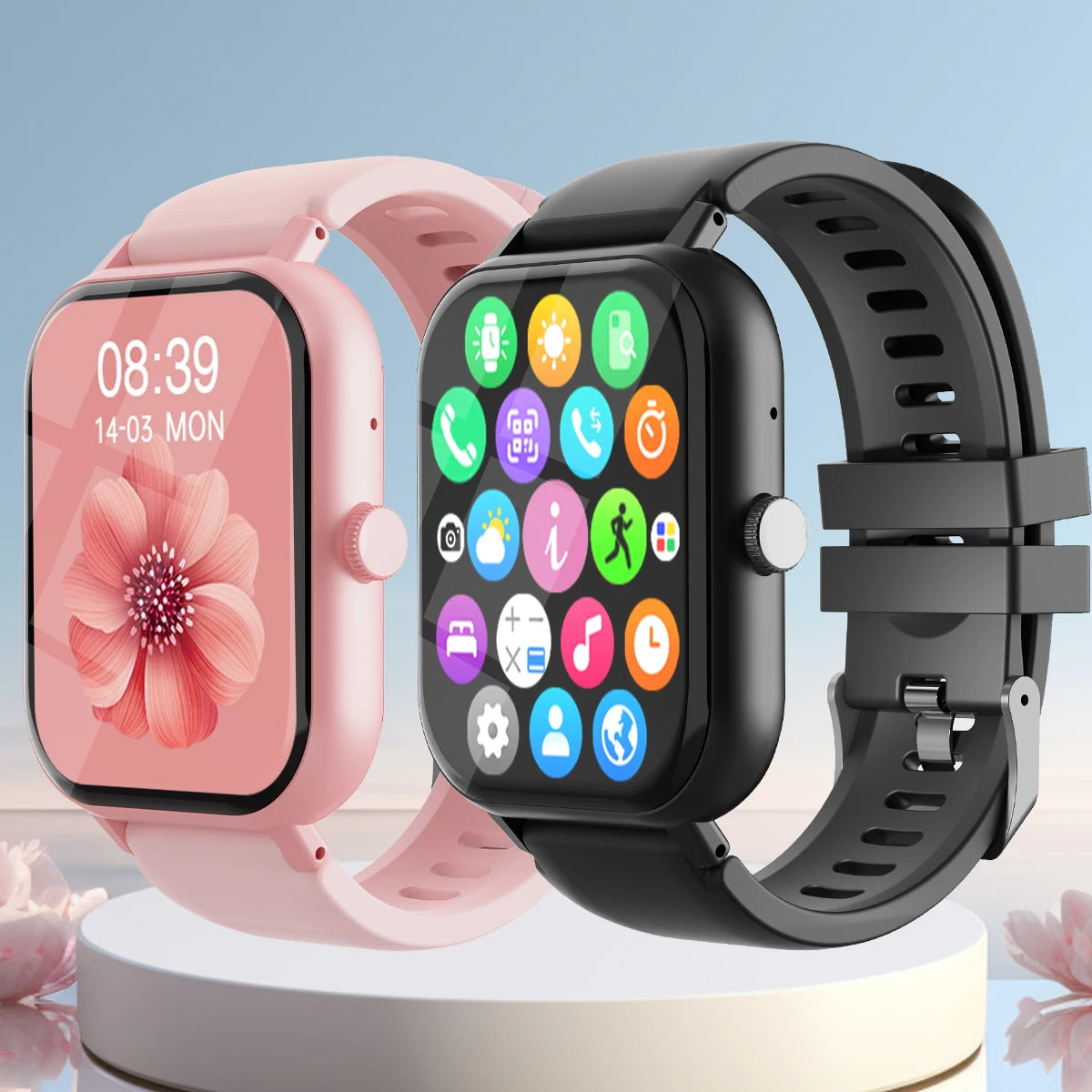 Steel Band Activity Smartwatch