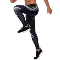 Men's Quick-Dry Fitness Sport Tights - Full-Length Running Jogging Leggings