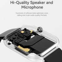 IP68 Waterproof Smart Watch for Women - Multi-Function Fitness Tracker with Heart Rate Monitor