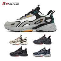 Men's Leather Casual Running Shoes - Advanced Performance Sneakers