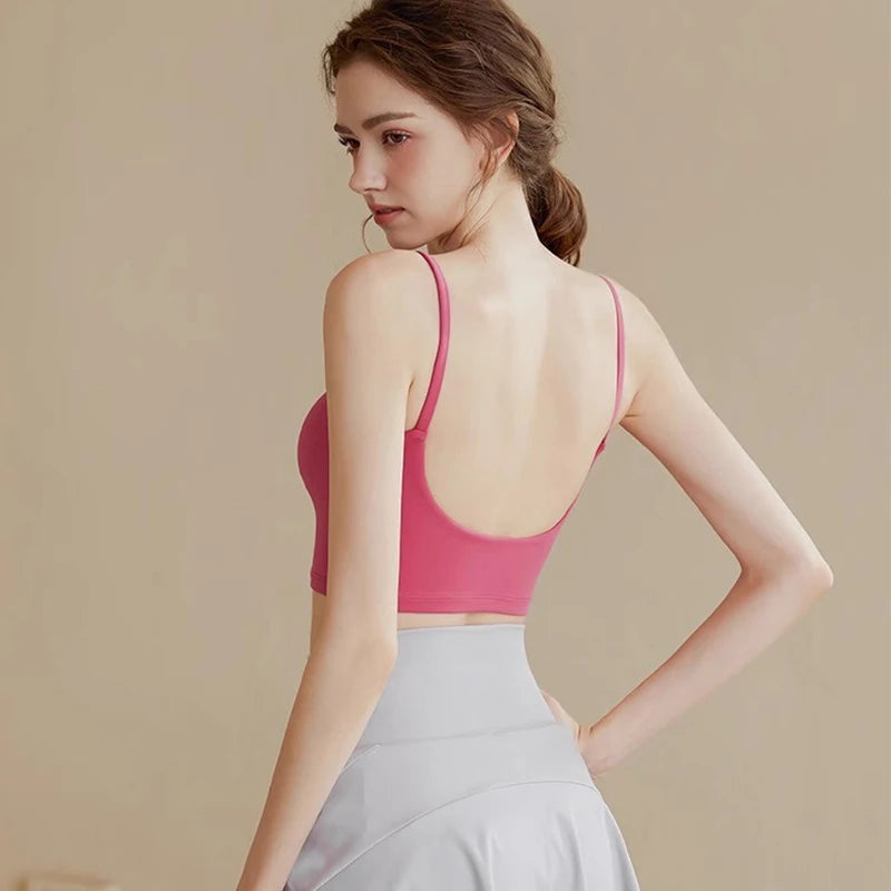 Padded Push-Up Fitness Bra