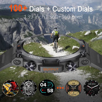 Fitness Tracker Heart Rate Monitor Smartwatch - Multi-Function Activity & Sleep Tracker