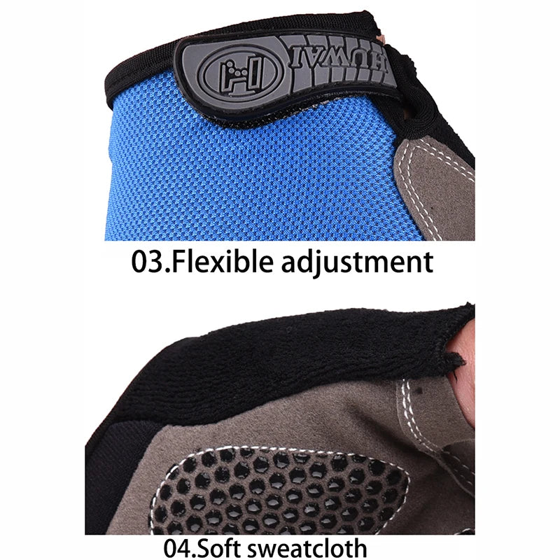 Padded Half Finger Training Gloves