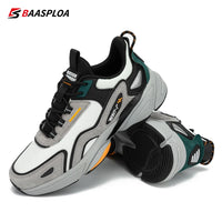 Men's Leather Casual Running Shoes - Advanced Performance Sneakers