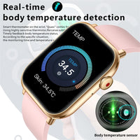 LIGE Waterproof Smart Watch for Women - Bluetooth Fitness Tracker with Call Function