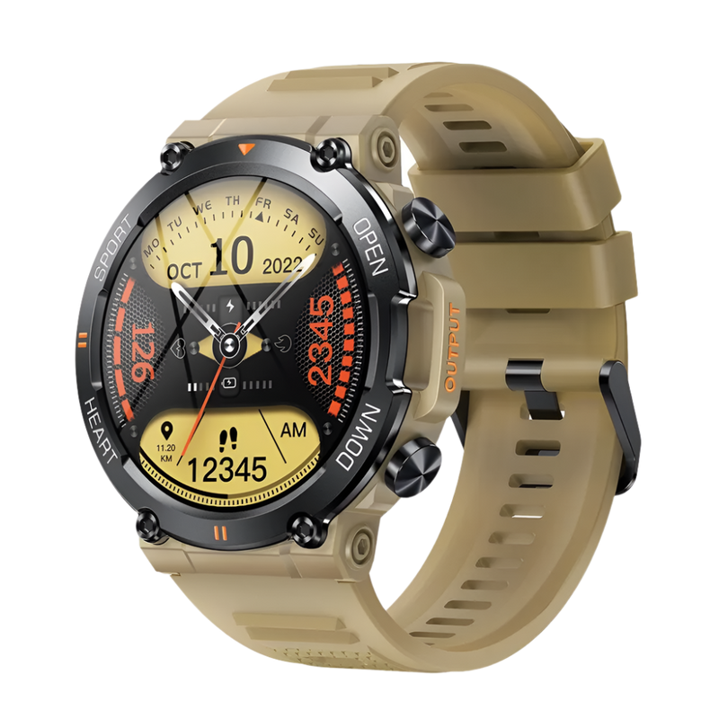 Fitness Tracker Heart Rate Monitor Smartwatch - Multi-Function Activity & Sleep Tracker