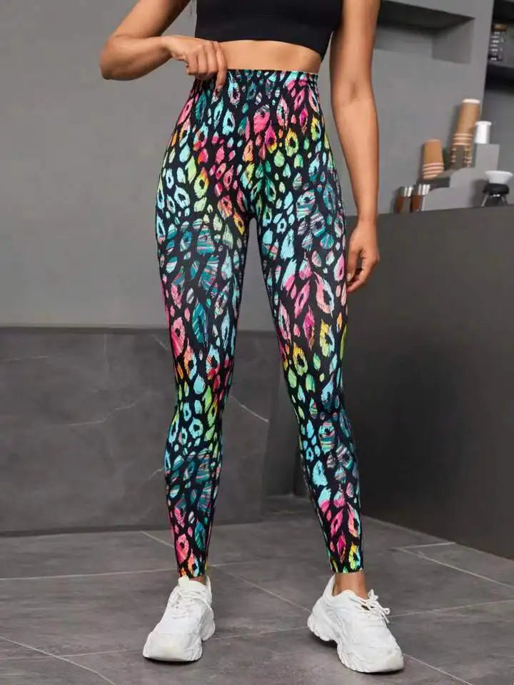 Quick-Dry High-Waist Fitness Leggings