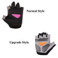 Breathable Half Finger Gym Gloves - Premium Nylon Training Gloves for Cycling & Fitness